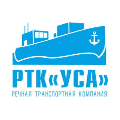 «УСА» Речная транспортная компания Милехина Александра Петровича — логотип